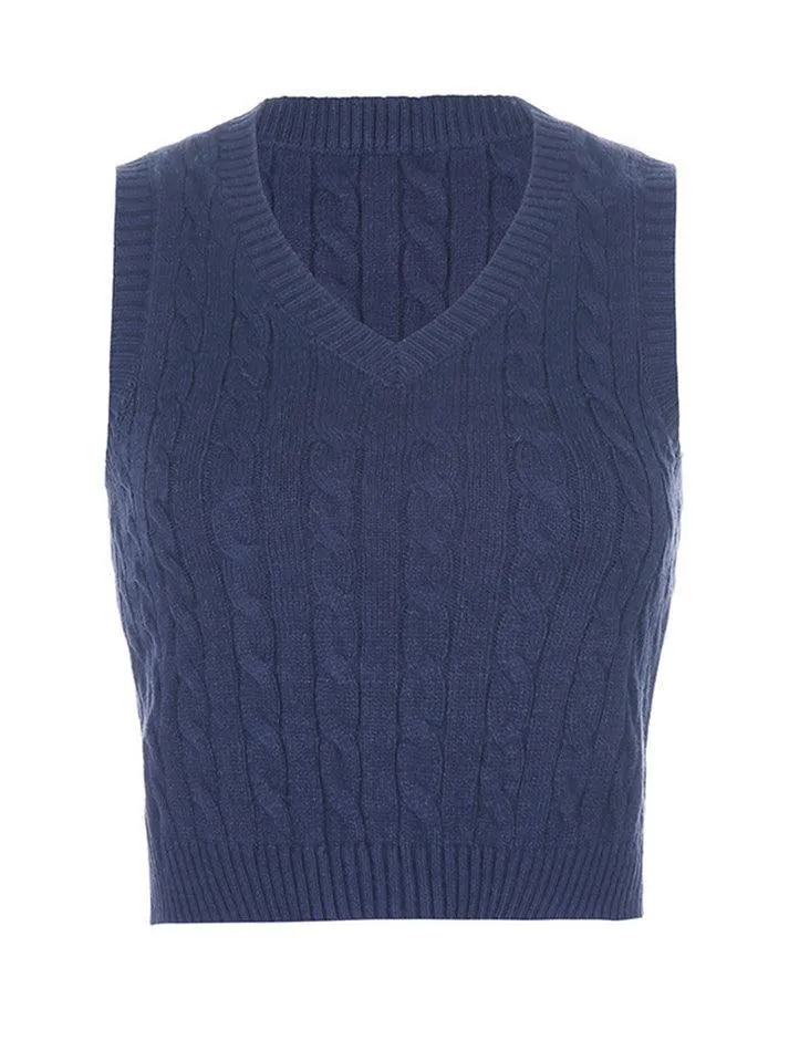 Twist Sweater Vest