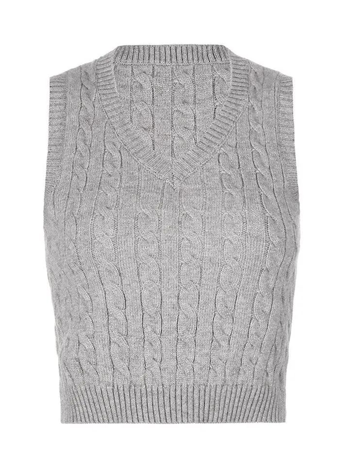 Twist Sweater Vest