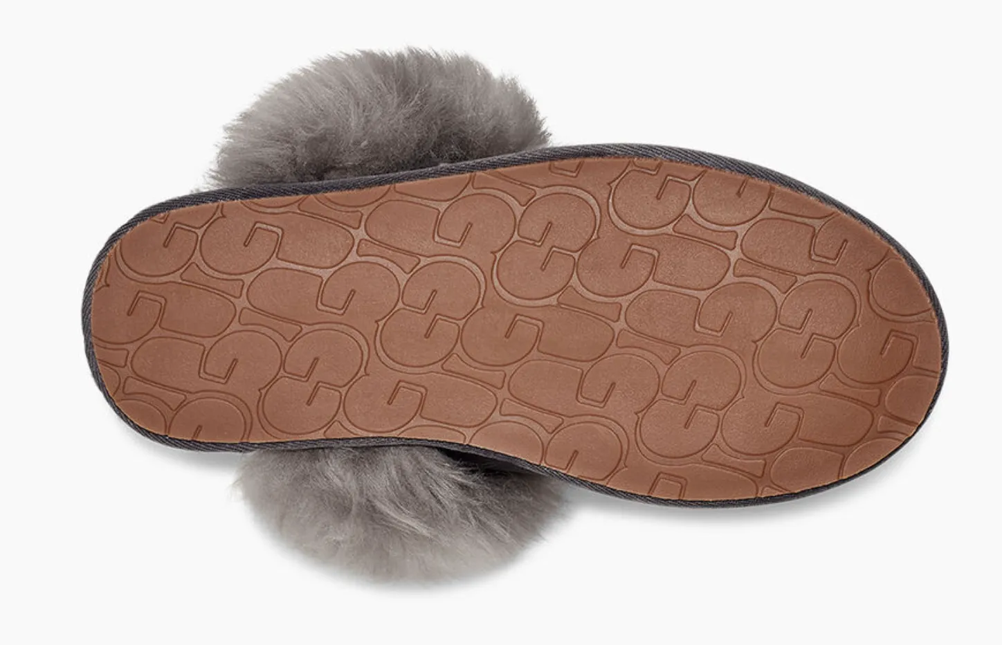 UGG Scuff Sis slippers in Charcoal