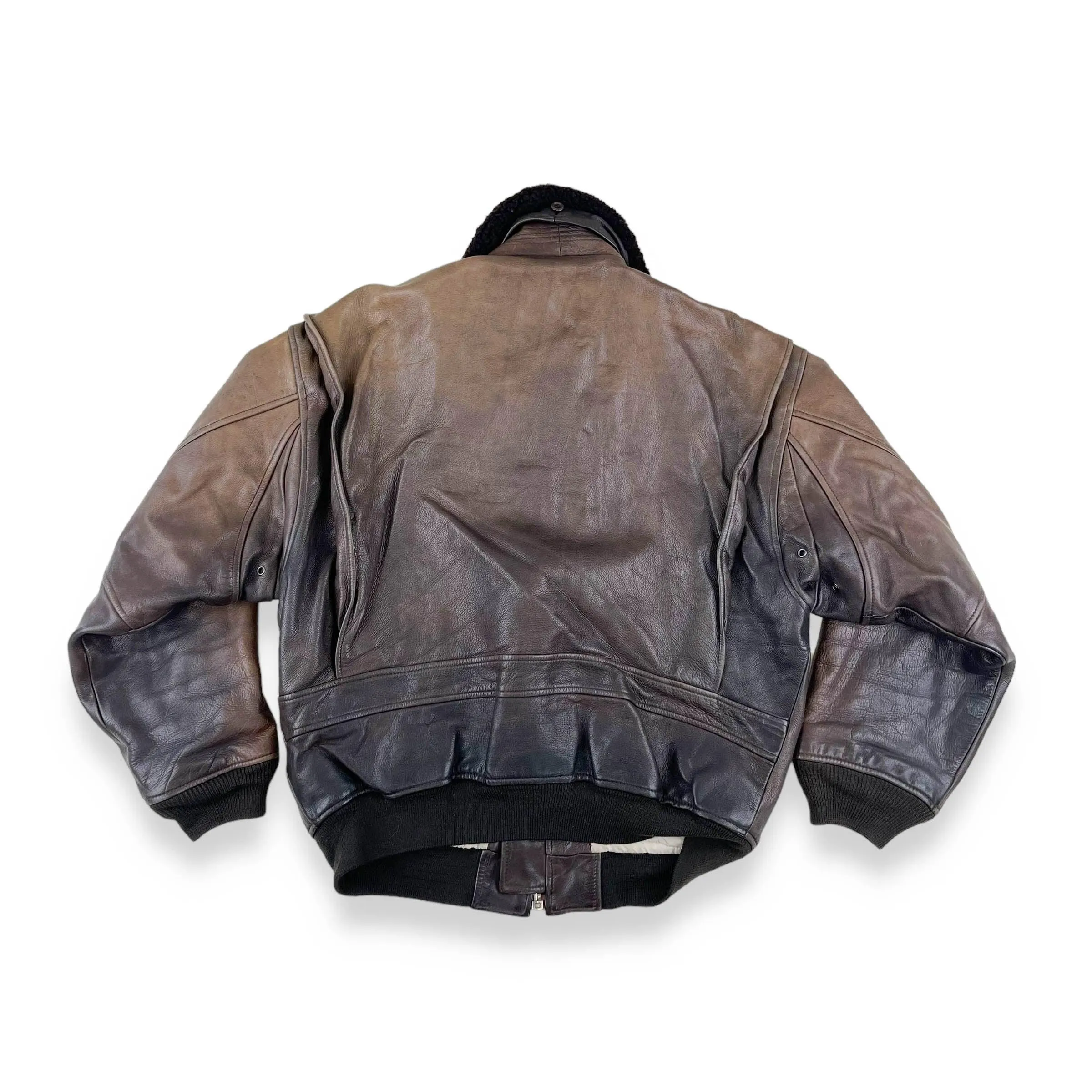 Vintage Avirex Leather Jacket (L)