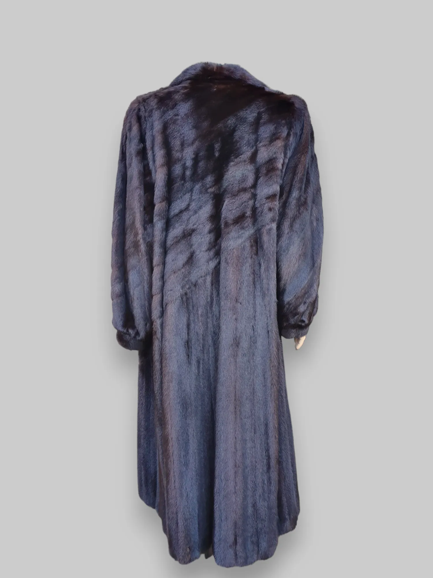 Vintage Mahogany Mink Coat -X Large