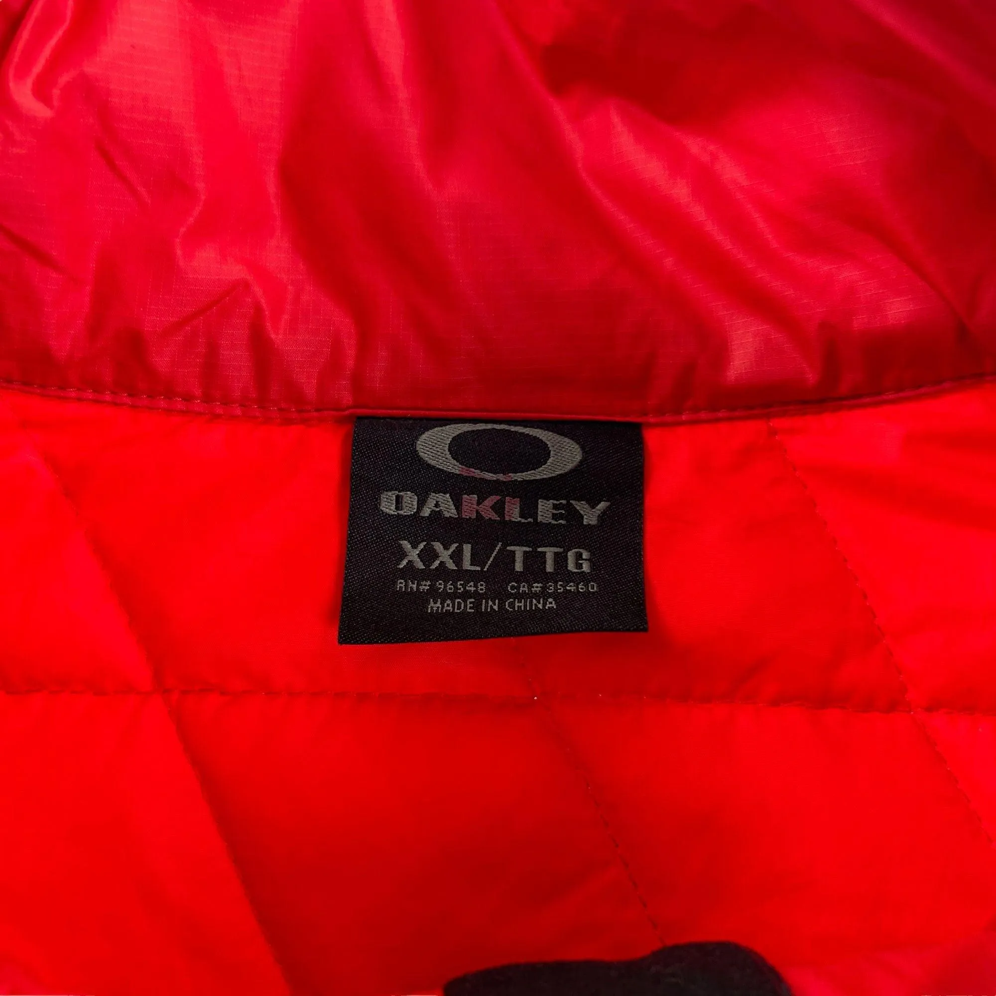 Vintage Oakley Primaloft Quilted Jacket Size XXL