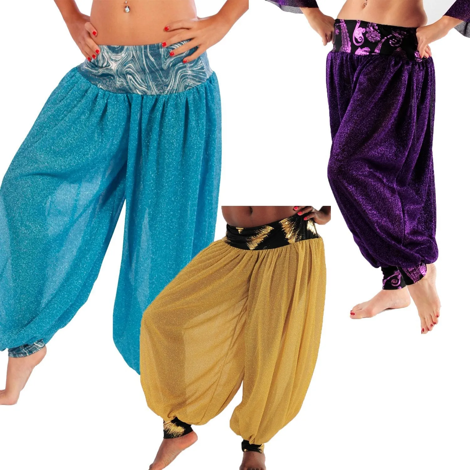 Wholesale Lot of 6 XL Harem Pants