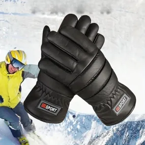 Winter Velvet Waterproof Thermal Gloves Ideal Gift for Skiing  Cycling