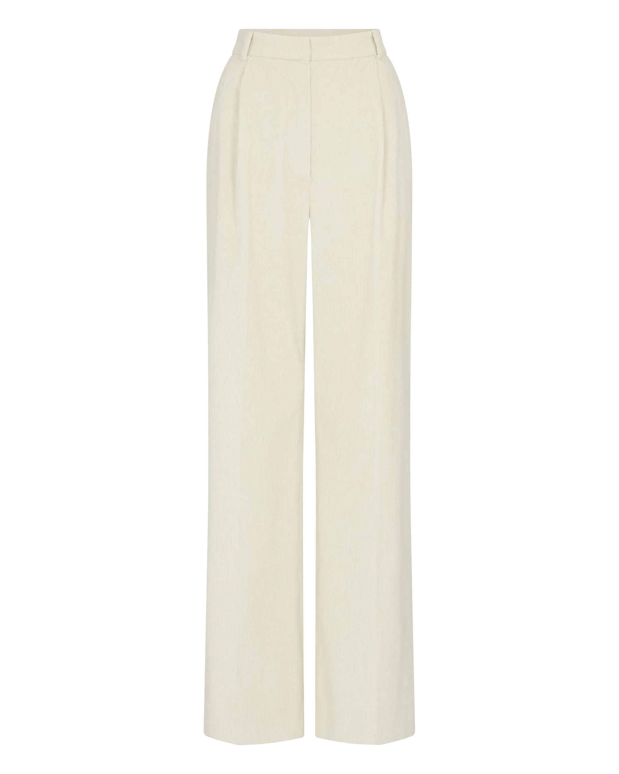 Women's Florence Cord Wide Leg Pant Off White