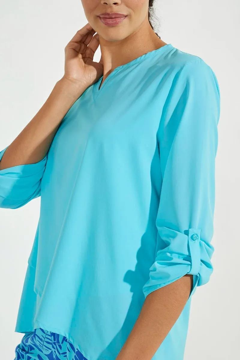 Women's Santa Barbara Tunic Top  |  Bay Aqua