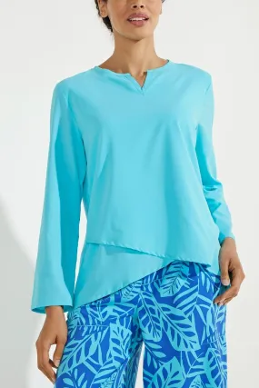 Women's Santa Barbara Tunic Top  |  Bay Aqua