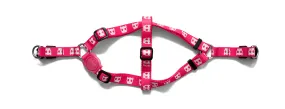 Zee.Dog Pink Skull Step-In Dog Harness